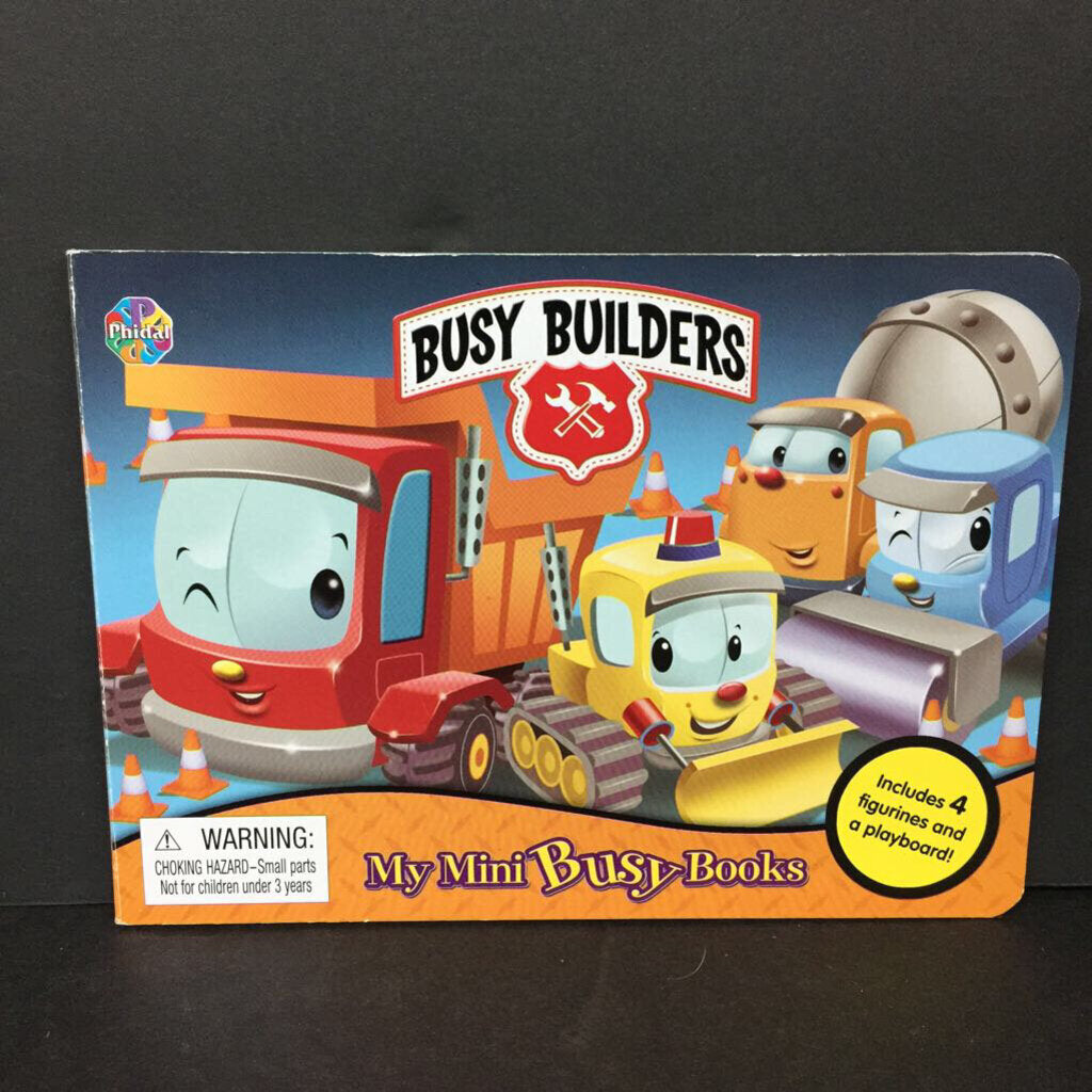 Busy Builders (My Mini Busy Books) -board