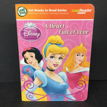Load image into Gallery viewer, A Heart Full of Love (Disney Princess) (Leap Frog Tag Junior) -character interactive board
