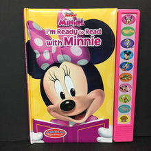 Load image into Gallery viewer, I&#39;m Ready to Read With Minnie Mouse -sound character board
