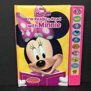 I'm Ready to Read With Minnie Mouse -sound character board