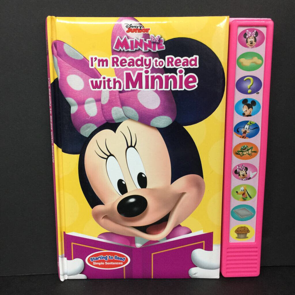 I'm Ready to Read With Minnie Mouse -sound character board