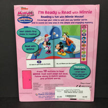 Load image into Gallery viewer, I&#39;m Ready to Read With Minnie Mouse -sound character board
