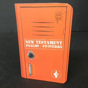 New Testament Psalms & Proverbs Pocket Bible (Gideon) -religion paperback