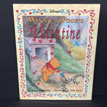 Load image into Gallery viewer, Winnie the Pooh's Valentine (Bruce Talkington) (Disney Pooh &amp; Friends) (Season: Spring, Holiday: Valentine's Day) -character hardcover
