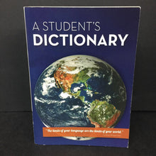 Load image into Gallery viewer, A Student's Dictionary &amp; Gazetteer (Colista Moore) (Language) -educational paperback
