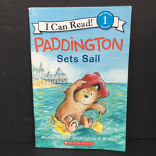 Load image into Gallery viewer, Paddington Sets Sail (I Can Read Level 1) (Michael Bond) -character reader paperback
