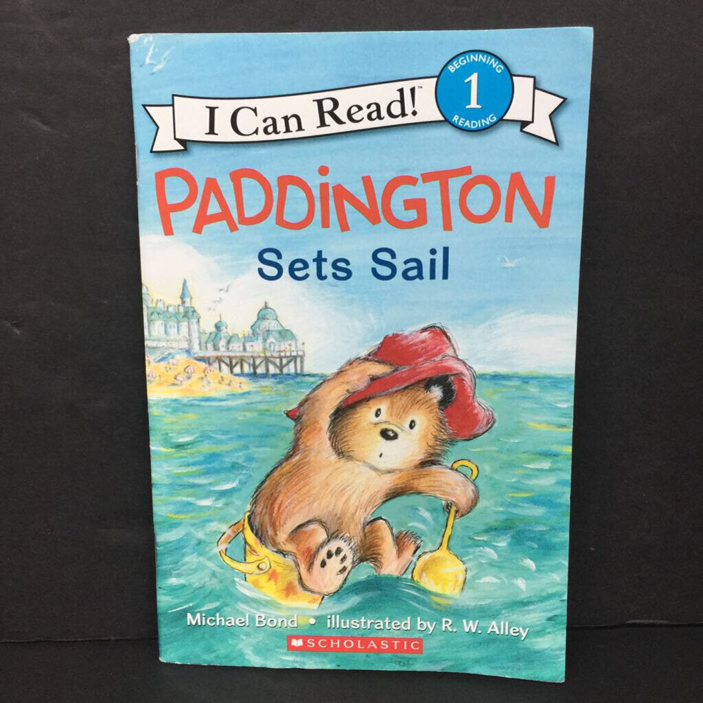 Paddington Sets Sail (I Can Read Level 1) (Michael Bond) -character reader paperback