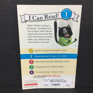 A Whale of a Tale (Splat the Cat) (I Can Read Level 1) (Rob Scotton) -character reader paperback