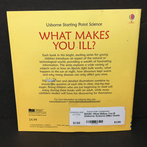 What Makes You Ill (Usborne Science) (Mike Unwin & Kate Woodward) (Anatomy) -educational paperback