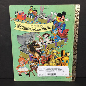Baby Dear (Esther Wilkin) (Golden Book Vintage Collectible 1979) -hardcover