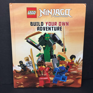 Build Your Adventure (LEGO Ninjago: Masters of Spinjitzu) (Scarlett O'Hara) -character hardcover