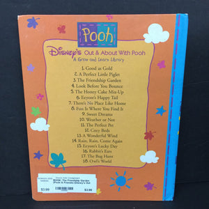 The Friendship Garden (Pooh & Friends) (Disney's Out & About with Pooh: A Grow and Learn Library Vol 3) -character hardcover