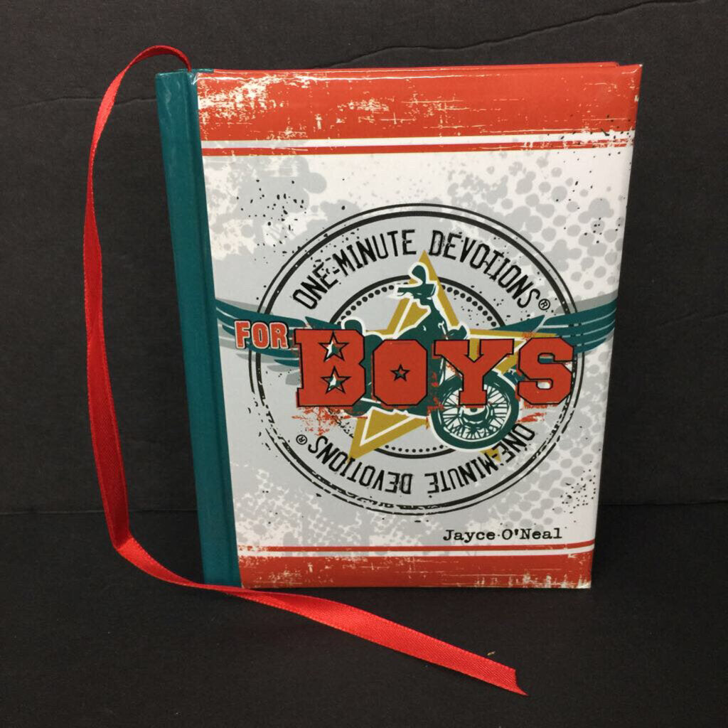 One-Minute Devotions for Boys (Jayce O'Neal) (Soft-Cover) -religion hardcover