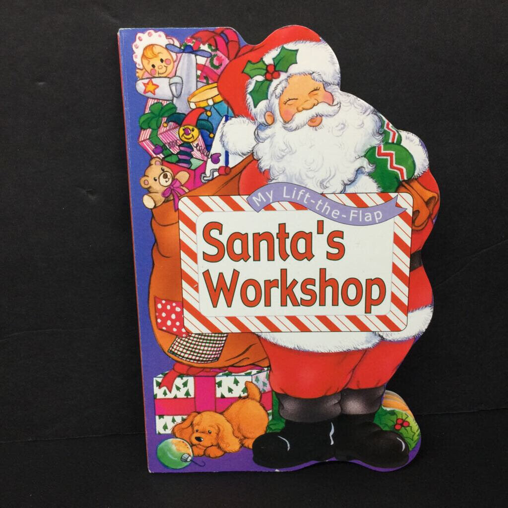 Santa's Workshop (My Lift-the-Flap) (Season: Winter, Holiday: Christmas) -board