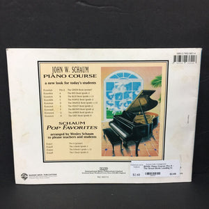 Piano Course: Pre A - The Green Book: Leading to Mastery of the Instrument (John W. Schaum) (Music) -instructional educational paperback