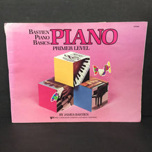 Load image into Gallery viewer, Piano: Primer Level (Bastien Piano Basics) (James Bastien) (Music) -instructional educational paperback
