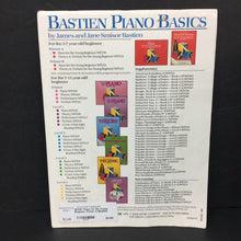 Load image into Gallery viewer, Piano for the Young Beginner: Primer A (Bastien Piano Basics) (James Bastien) (Music) -instructional educational paperback
