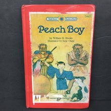 Load image into Gallery viewer, Peach Boy (Bank Street Ready to Read Level 3) (Wiliam H. Hooks) (Fairy Tale - Japanese Folklore) -reader hardcover
