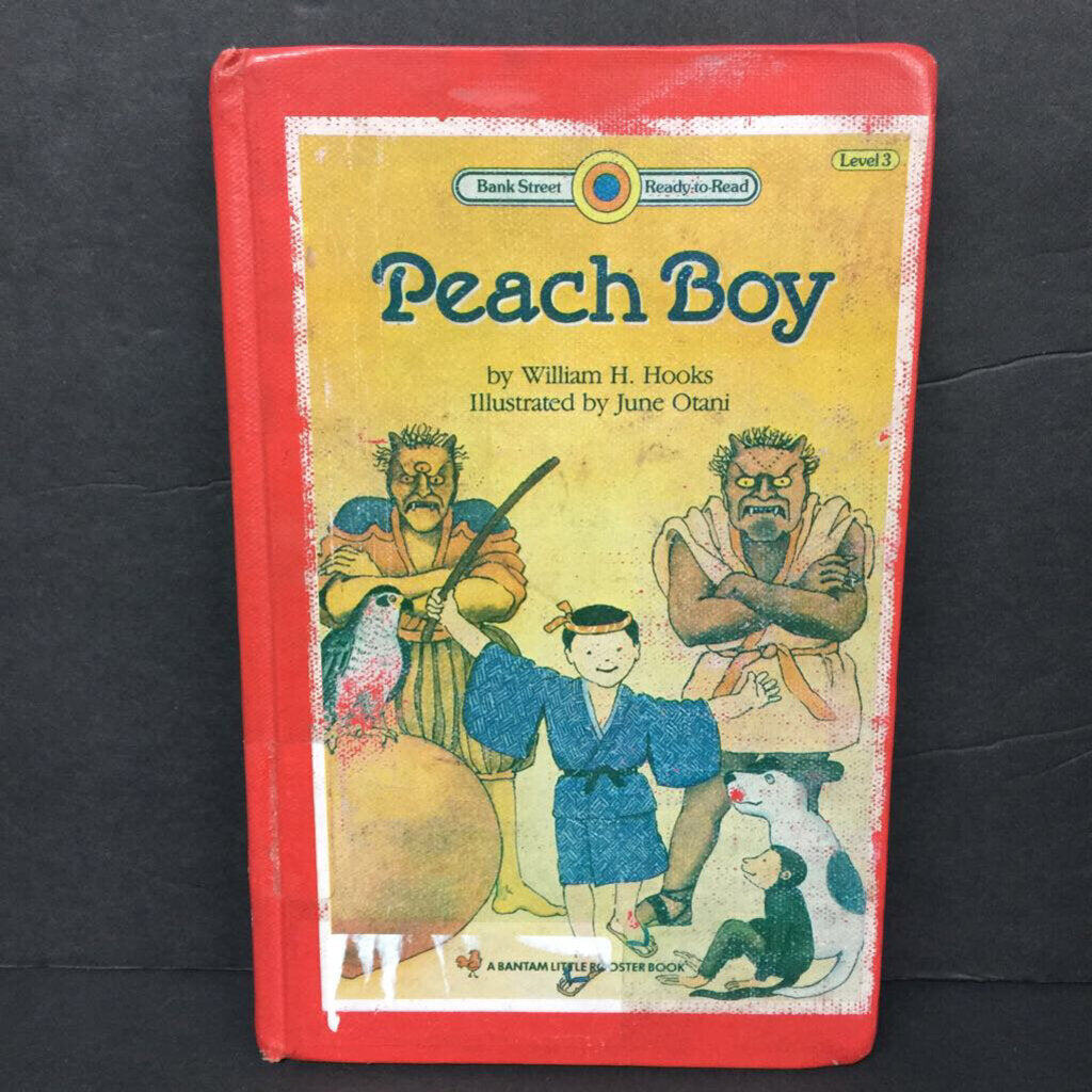 Peach Boy (Bank Street Ready to Read Level 3) (Wiliam H. Hooks) (Fairy Tale - Japanese Folklore) -reader hardcover