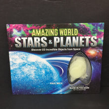 Load image into Gallery viewer, Amazing World Stars &amp; Planets: Discover 23 Incredible Objects from Space (Paul Beck) -educational hardcover
