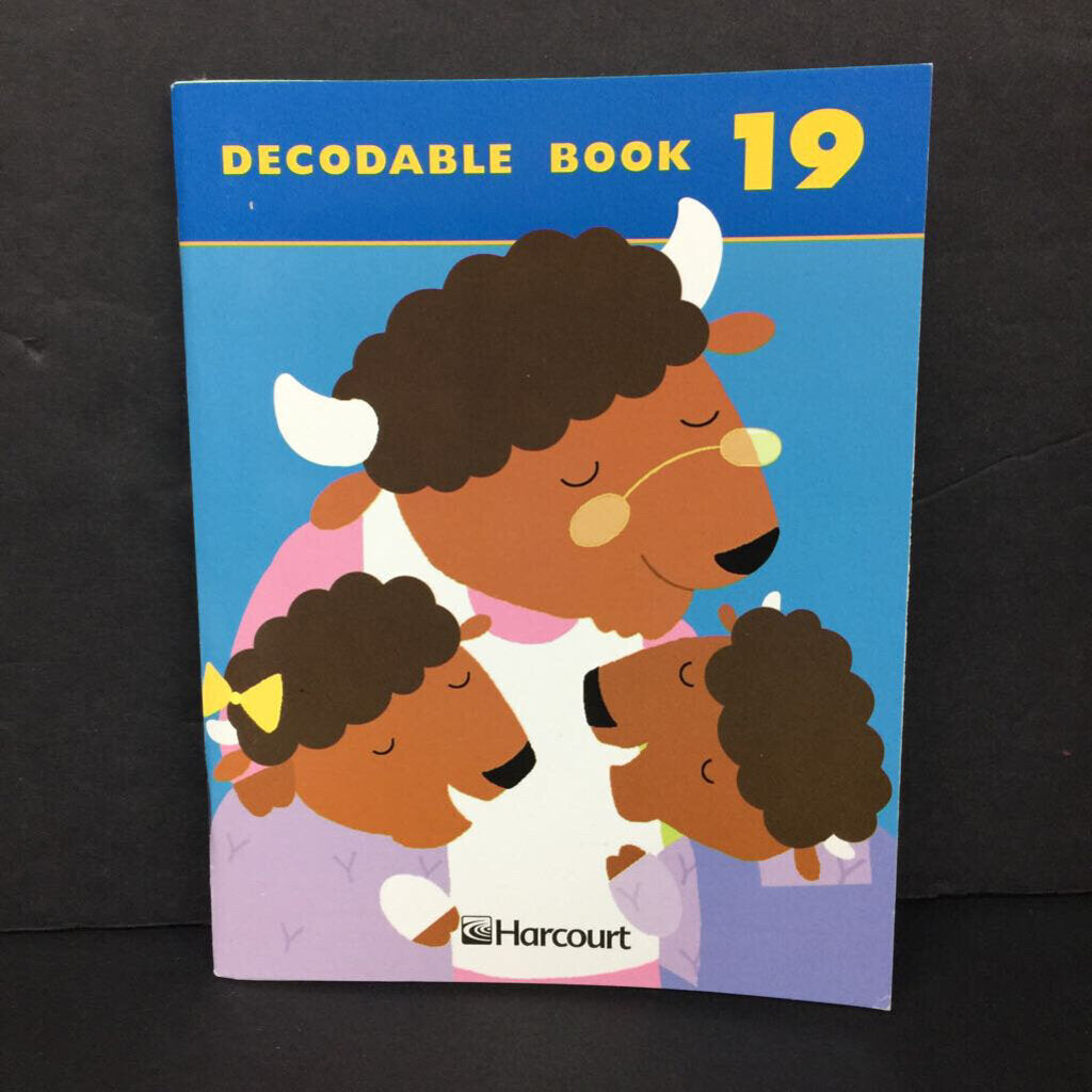 Decodable Book 19: Long Vowel (Harcourt) -reader paperback