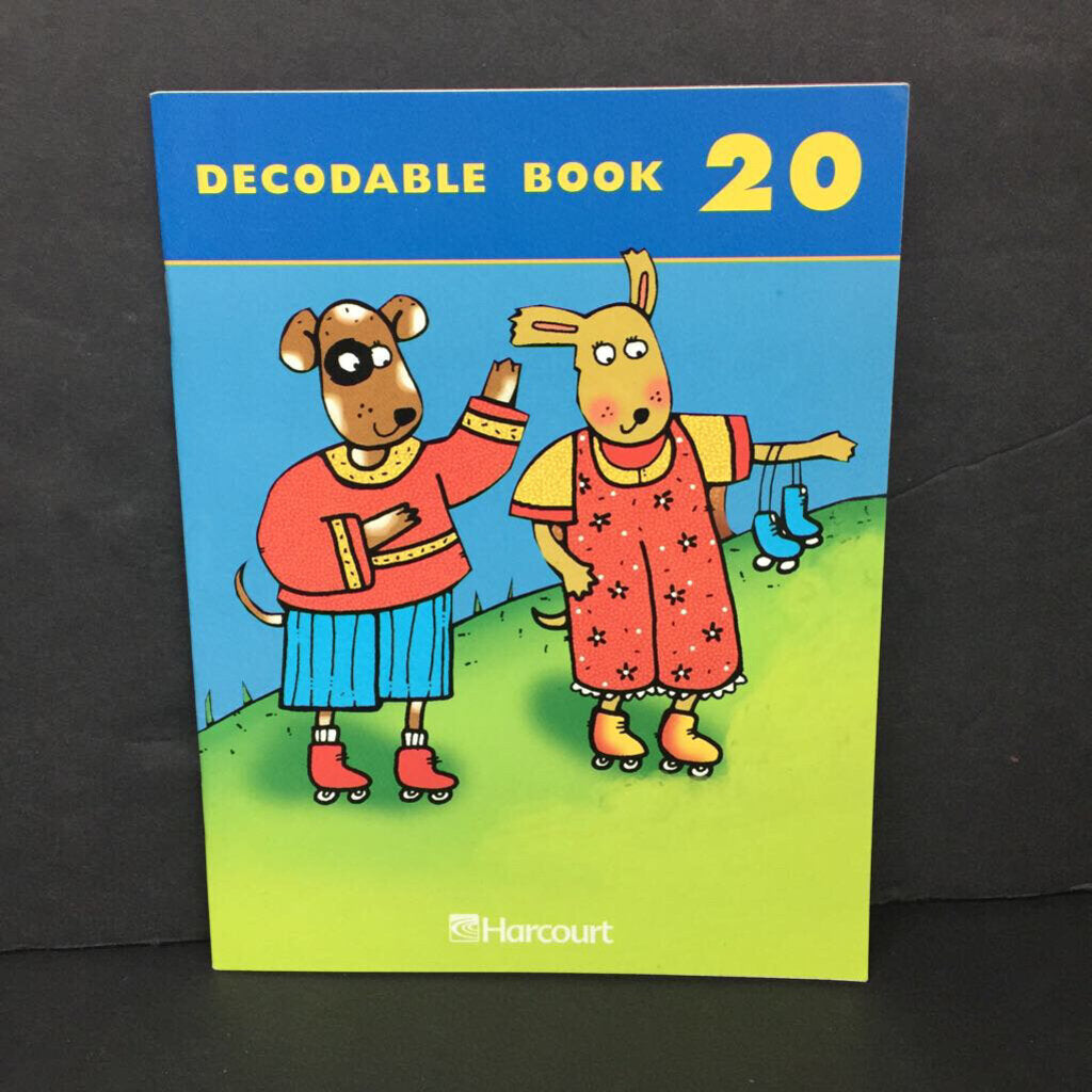 Decodable Book 20: Long Vowel (Harcourt) -reader paperback