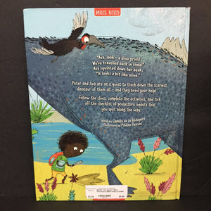 The Great T-Rex Adventure (Miles Kelly) (Camilla de la Bedoyere) -educational activity hardcover