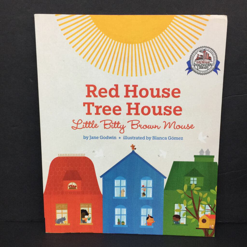Red House Tree House Little Bitty Brown Mouse (Jane Godwin) -paperback