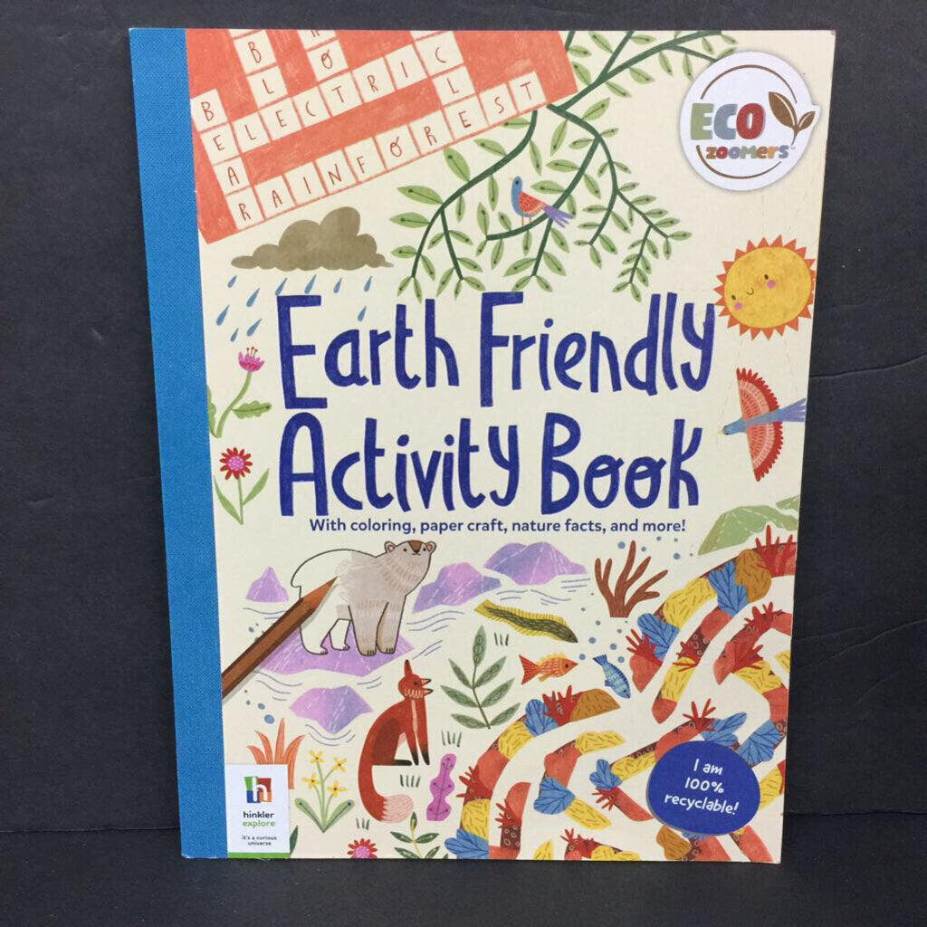 Earth Friendly Activity Book (EcoZoomers) -activity paperback