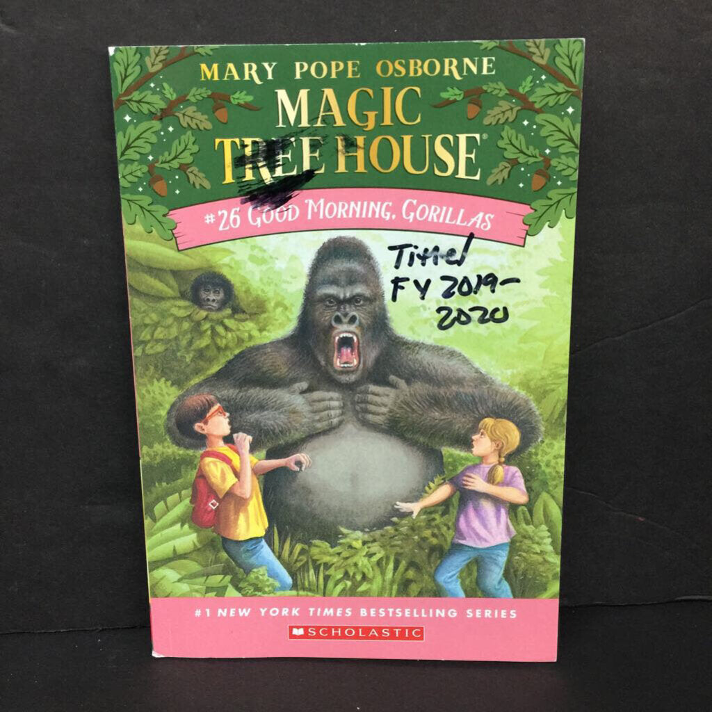 Good Morning, Gorillas (Magic Tree House) (Mary Pope Osborne) -series paperback