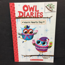 Load image into Gallery viewer, Warm Hearts Day (Owl Diaries) (Rebecca Elliott) -series paperback
