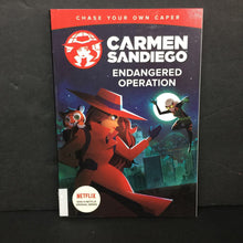 Load image into Gallery viewer, Endangered Operation (Carmen Sandiego: Chase Your Own Caper) (Sam Nisson) -chapter paperback
