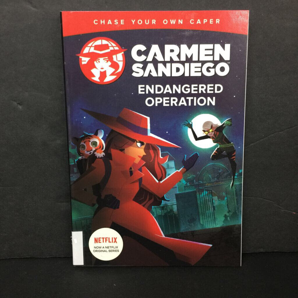Endangered Operation (Carmen Sandiego: Chase Your Own Caper) (Sam Nisson) -chapter paperback
