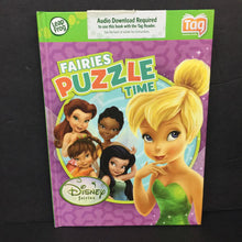 Load image into Gallery viewer, Fairies Puzzle Time (Leap Frog Tag) -character interactive hardcover
