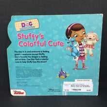 Load image into Gallery viewer, Stuffy&#39;s Colorful Cure (Disney Junior Doc McStuffins) (Lift-the-Flap) -character board
