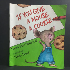 If You Give a Mouse a Cookie (Laura Numeroff) -oversized character paperback