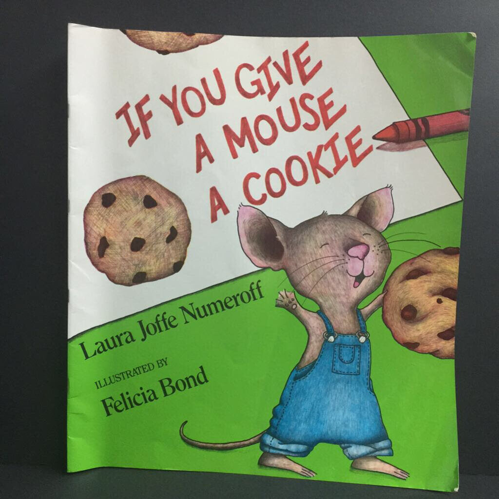 If You Give a Mouse a Cookie (Laura Numeroff) -oversized character paperback