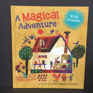A Magical Adventure w/ Puzzles (Kane Miller) -hardcover