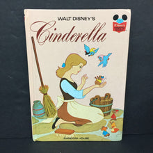 Load image into Gallery viewer, Walt Disney&#39;s Cinderella (Disney&#39;s Wonderful World of Reading) -character reader hardcover
