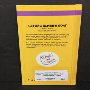 Getting Oliver's Goat (Michael McBrier) -chapter hardcover