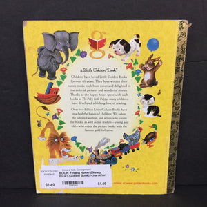 Finding Nemo (Disney Pixar) (Golden Book) -character hardcover