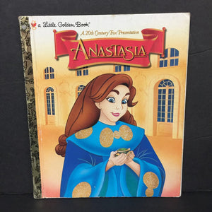 Anastasia (Golden Book) -character hardcover