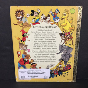 Elmo's Tricky Tongue Twisters (Sesame Street) (Golden Book) -character hardcover
