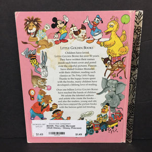 The Little Mermaid (Walt Disney / Disney Princess) (Golden Book) -character hardcover