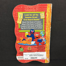 Load image into Gallery viewer, Cookie&#39;s First Book of Numbers (Sesame Beginnings / Sesame Street) -character board
