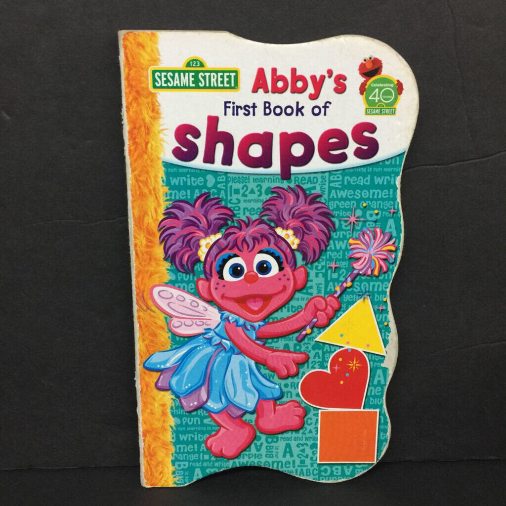 Abby's First Book of Shapes (Sesame Beginnings / Sesame Street) -character board