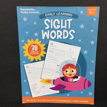 Load image into Gallery viewer, Early Learning Sight Words (Grades K-1) -workbook paperback
