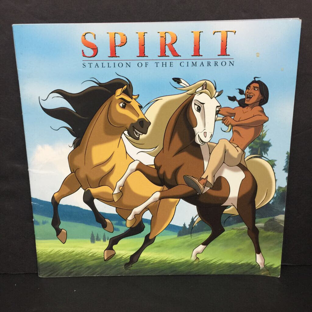 Spirit: Stallion of the Cimarron (Mary Hogan) (Spirit Riding Free) -novelization character paperback