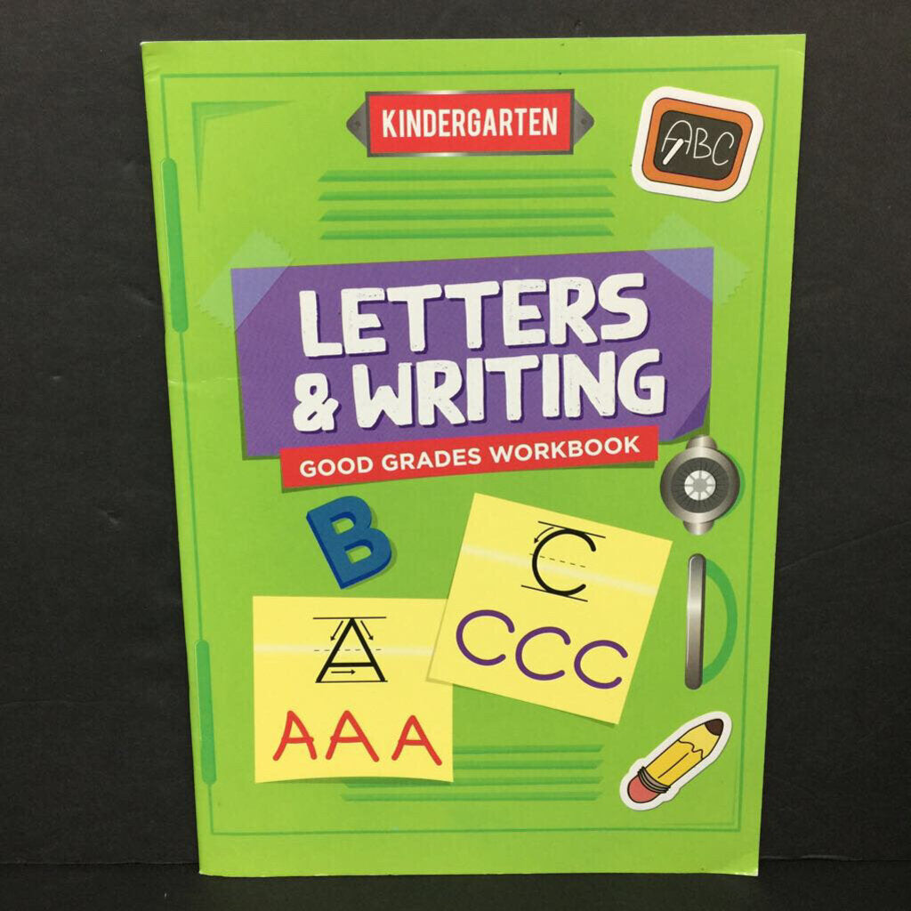 Letters & Writing: Good Grades Workbook (Kindergarten) -workbook paperback