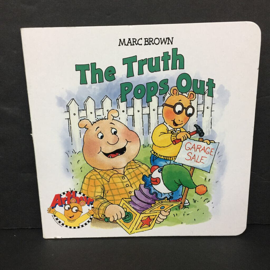 The Truth Pops Out (Marc Brown) (Arthur) -character board